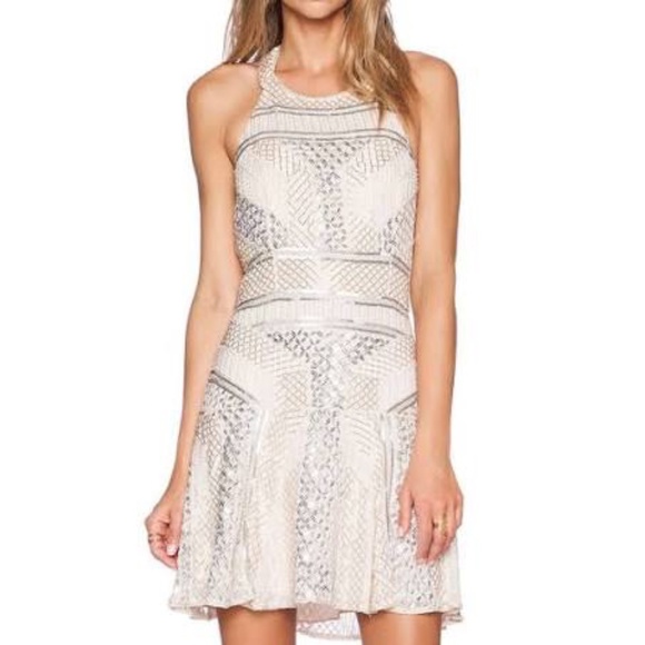 Parker Leona Beaded Dress - Picture 2 of 4